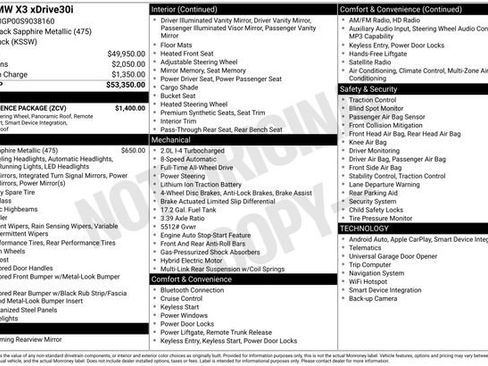 Used 2025 BMW X3 xDrive30i w/ Convenience Package image 5