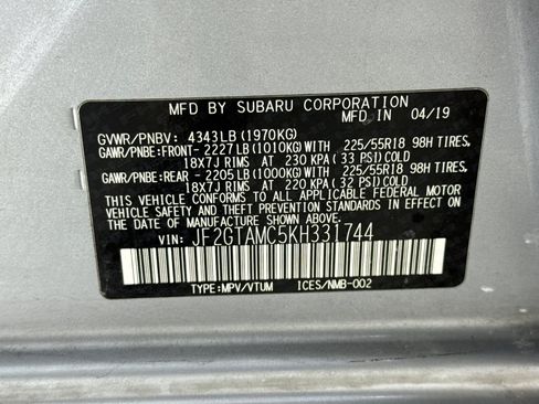 Used 2019 Subaru Crosstrek 2.0i Limited AWD/4WD image 29