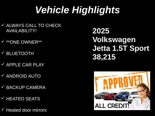 Used 2025 Volkswagen Jetta Sport FWD image 9