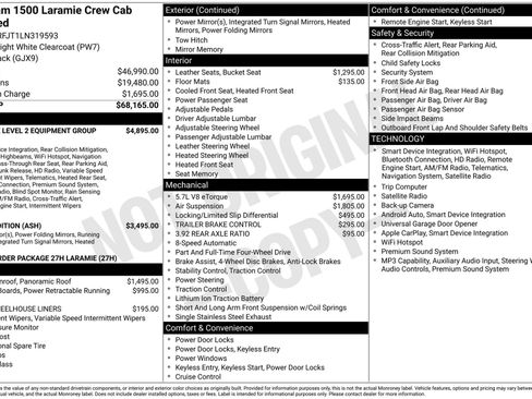 Used 2020 RAM 1500 Laramie AWD/4WD image 3