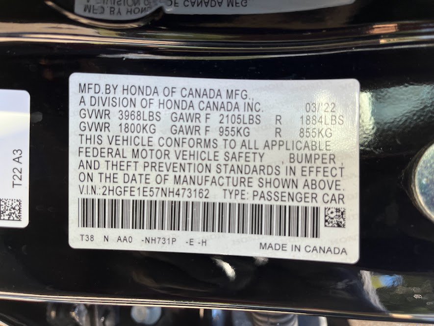Used 2022 Honda Civic Si image 7