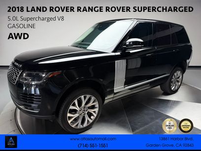 Used 2018 Land Rover Range Rover Supercharged