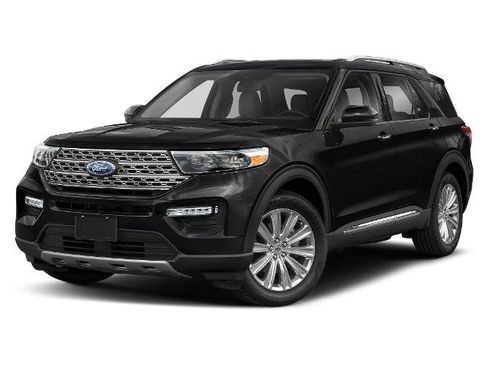 Certified 2020 Ford Explorer Platinum w/ Premium Technology Package AWD/4WD image 1