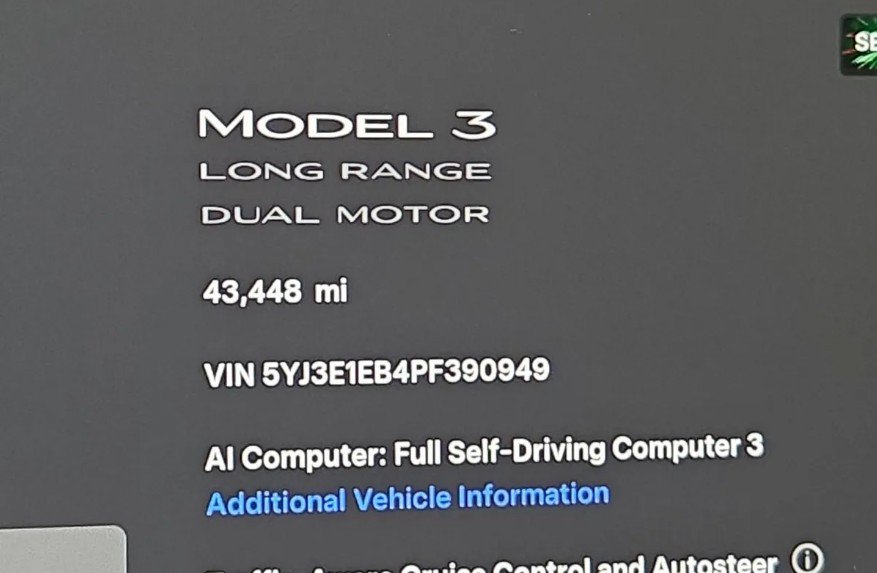 Used 2023 Tesla Model 3 Long Range AWD/4WD image 2