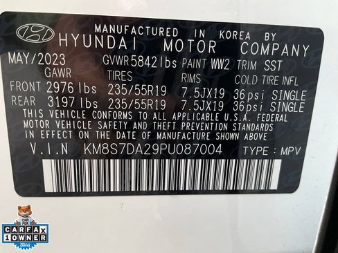 Used 2023 Hyundai Santa Fe Limited AWD/4WD image 23