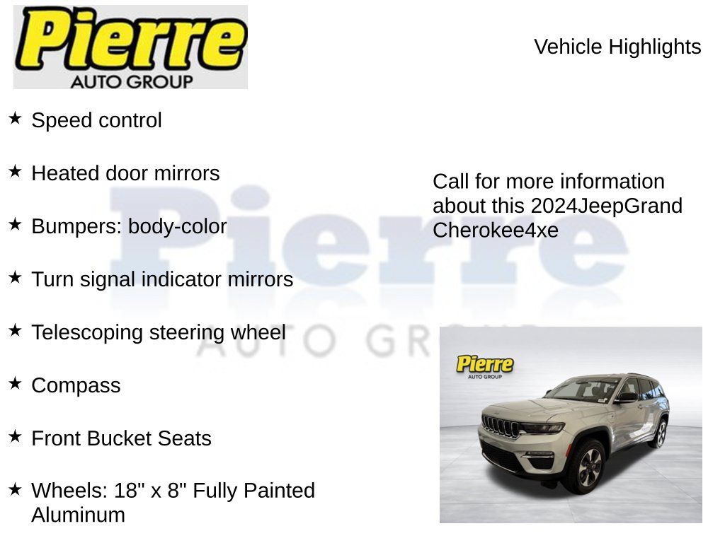 Used 2024 Jeep Grand Cherokee Limited 4xe AWD/4WD image 22