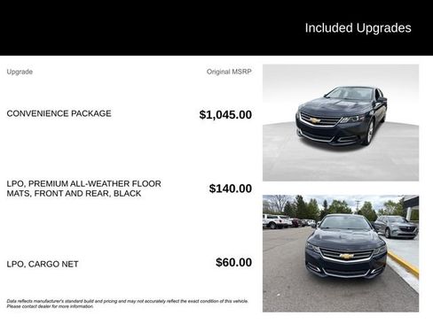 Used 2015 Chevrolet Impala LT w/ Convenience Package FWD image 8
