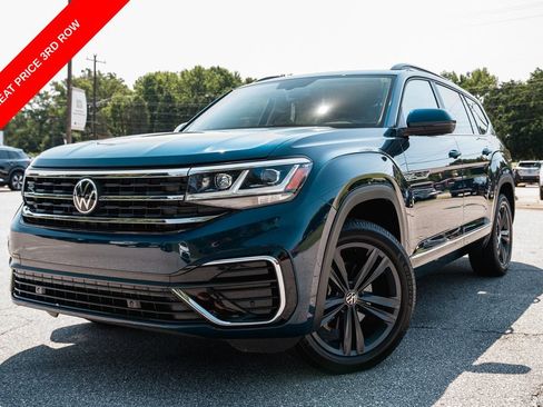 Used 2021 Volkswagen Atlas SE w/ Panoramic Sunroof Package FWD image 1