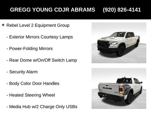 Used 2021 RAM 1500 Rebel w/ Rebel Level 2 Equipment Group AWD/4WD image 19
