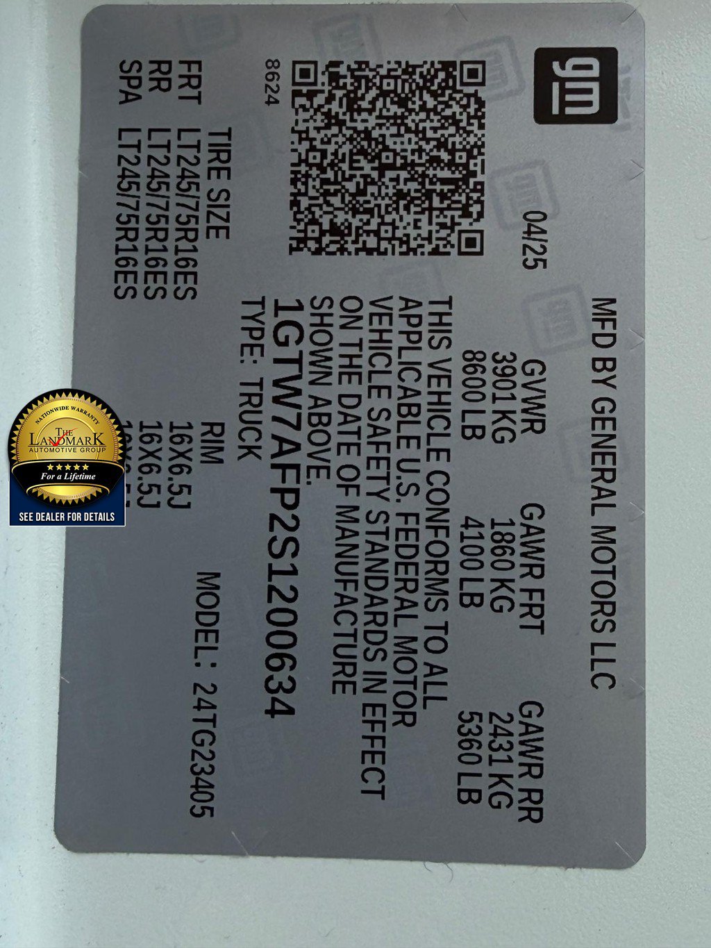 Used 2025 GMC Savana 2500 w/ Driver Convenience Package RWD image 19