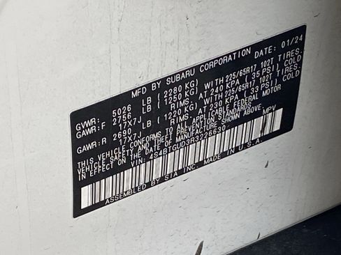 Used 2024 Subaru Outback Wilderness image 9