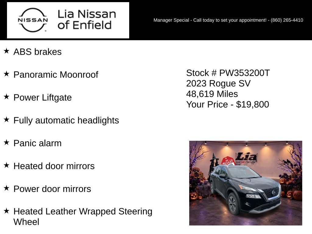 Used 2023 Nissan Rogue SV w/ SV Premium B Package AWD/4WD image 16