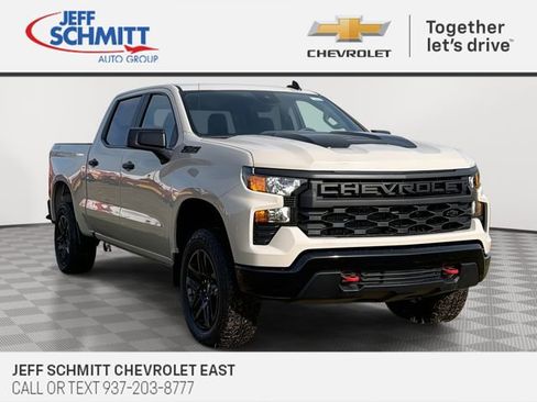 New 2026 Chevrolet Silverado 1500 Custom Trail Boss w/ LPO, Dark Essentials Package AWD/4WD image 1