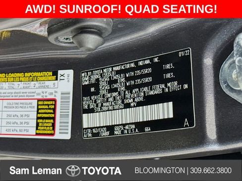 Used 2022 Toyota Highlander XSE image 33