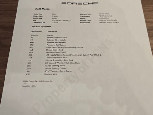 Certified 2026 Porsche Macan AWD/4WD image 29