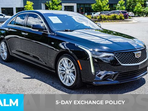 Used 2022 Cadillac CT4 Premium Luxury w/ Climate Package RWD image 4