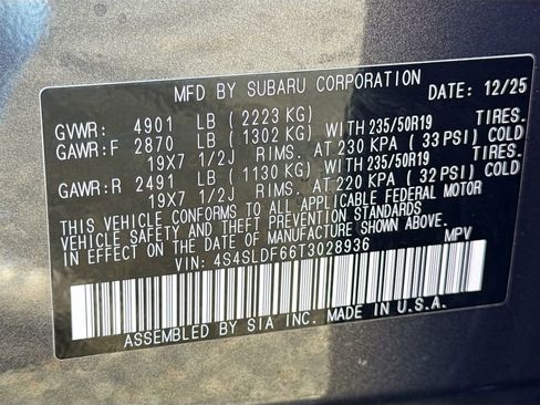 New 2026 Subaru Forester Sport image 41