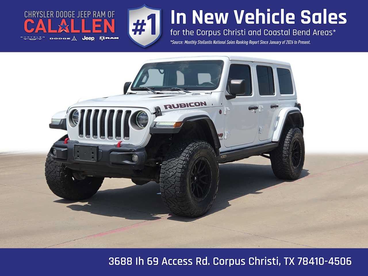 Used 2020 Jeep Wrangler Unlimited Rubicon AWD/4WD image 1