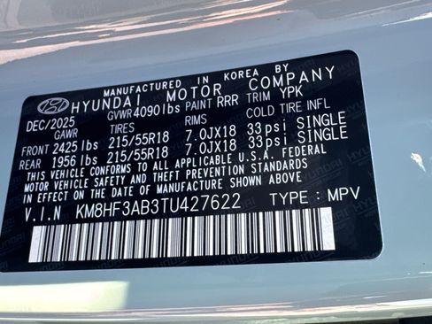 New 2026 Hyundai Kona SEL Sport FWD image 33