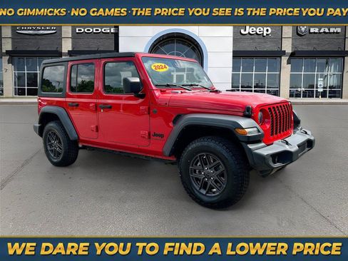 Used 2024 Jeep Wrangler Unlimited Sport AWD/4WD image 1