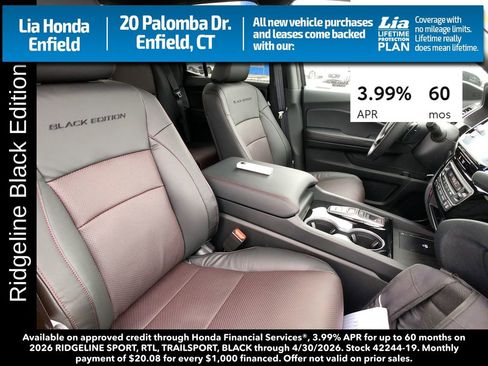 New 2026 Honda Ridgeline Black Edition image 27