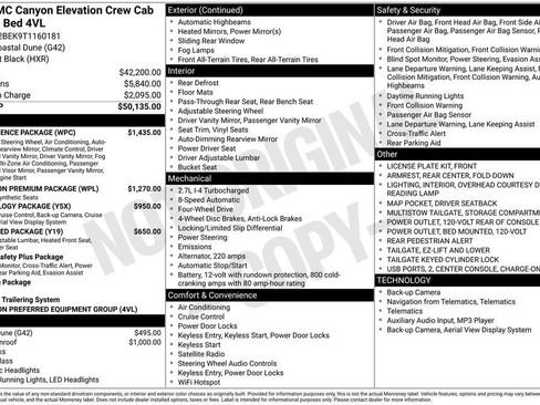 New 2026 GMC Canyon Elevation w/ Convenience Package image 25