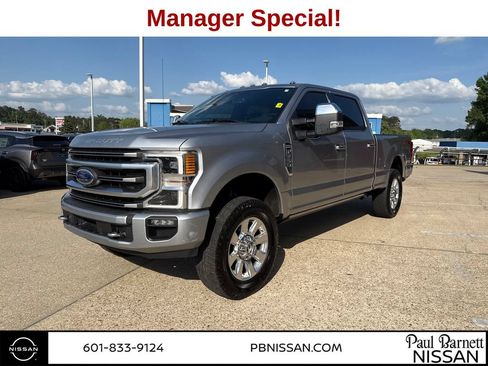Used 2021 Ford F250 Platinum w/ FX4 Off-Road Package AWD/4WD image 18