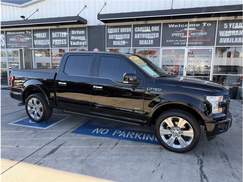Used 2017 Ford F150 Limited w/ Trailer Tow Package AWD/4WD image 57