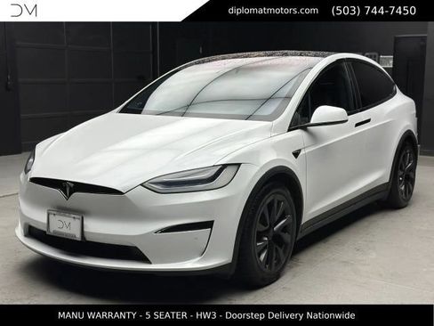 Used 2022 Tesla Model X AWD/4WD image 1