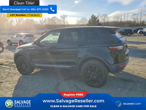 Used 2018 Land Rover Range Rover Evoque image 3