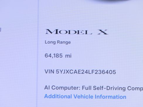 Used 2020 Tesla Model X Long Range AWD/4WD image 37