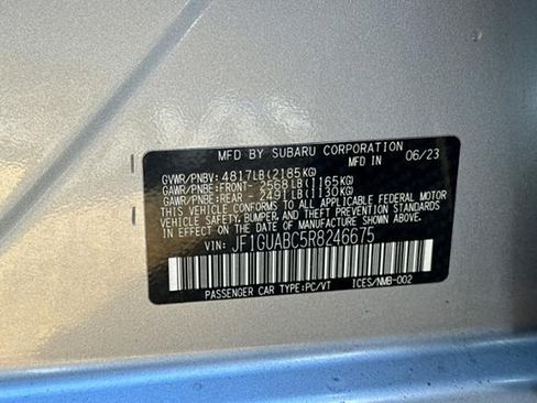 Certified 2024 Subaru Impreza 2.0i AWD/4WD image 31