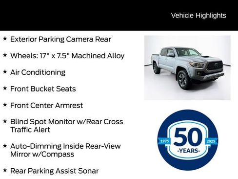 Used 2019 Toyota Tacoma TRD Sport w/ Technology Package AWD/4WD image 11