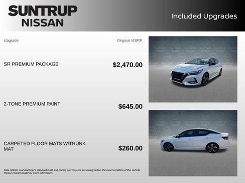 Certified 2022 Nissan Sentra SR w/ SR Premium Package FWD image 2