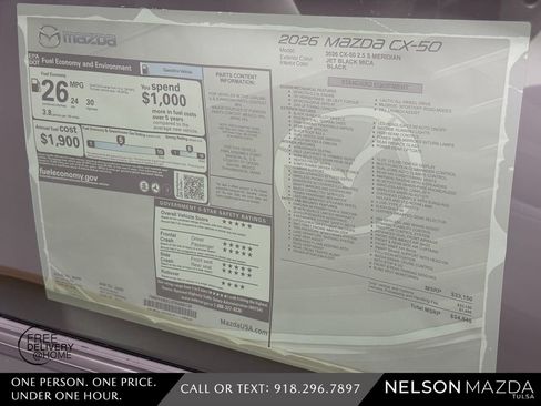 New 2026 MAZDA CX-50 Meridian Edition image 16