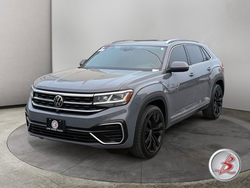 Used 2022 Volkswagen Atlas Cross Sport SEL Premium R-Line AWD/4WD image 3