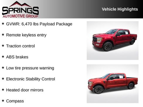 Used 2021 Ford F150 XLT w/ Equipment Group 301A Mid AWD/4WD image 2
