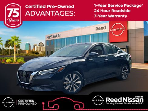 Certified 2020 Nissan Sentra SV w/ SV Premium Package FWD image 1