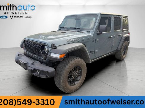 Used 2025 Jeep Wrangler Unlimited Sport AWD/4WD image 1