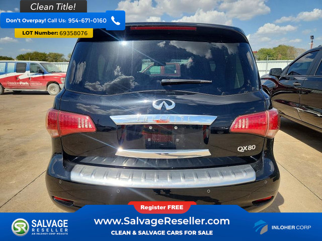Used 2017 INFINITI QX80 2WD w/ Driver Assistance Package image 8