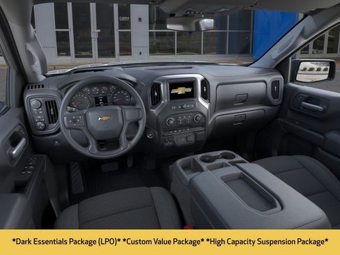 New 2025 Chevrolet Silverado 1500 Custom w/ Turbomax Blackout Package image 5