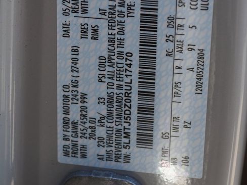 Used 2024 Lincoln Corsair Grand Touring w/ Equipment Group 301A image 35