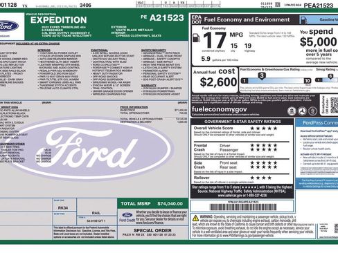 Used 2023 Ford Expedition Timberline AWD/4WD image 59