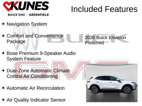 New 2026 Buick Envision Preferred AWD/4WD image 3