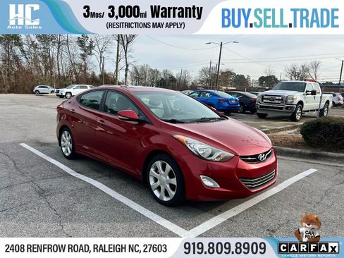 Used 2012 Hyundai Elantra Limited image 7