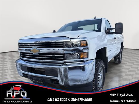 Used 2018 Chevrolet Silverado 2500 W/T w/ Snow Plow Prep Package image 1