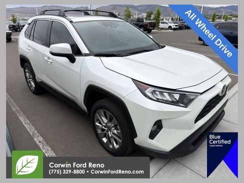 Used 2021 Toyota RAV4 XLE Premium AWD/4WD image 1