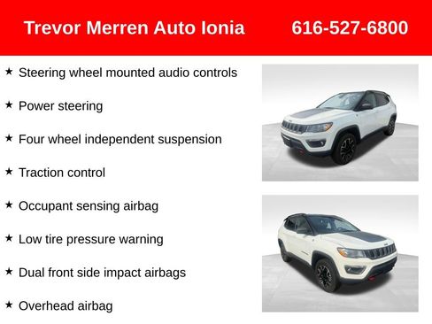 Used 2021 Jeep Compass Trailhawk AWD/4WD image 25