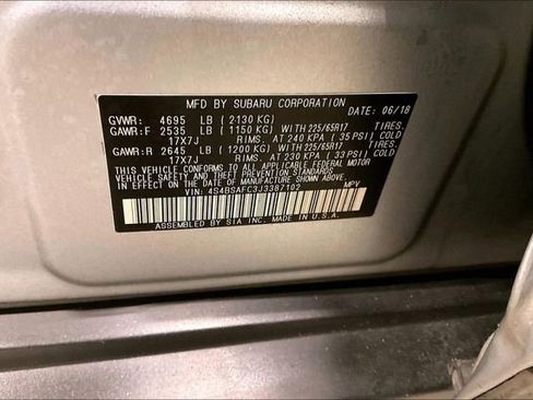 Used 2018 Subaru Outback 2.5i Premium image 35