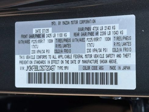 Used 2025 MAZDA CX-5 AWD 2.5 S w/ Select Package image 34